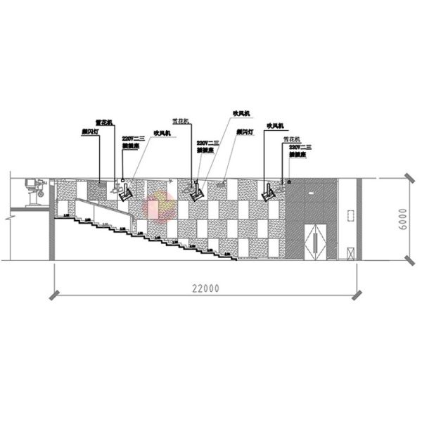 100 Seats 4D motion Theater Genuine Leather + Fberglass Material