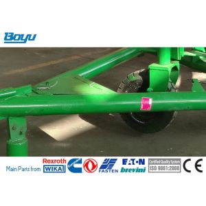TYDLG - 8 Tons 80kN Reel Carrier Trailer For Transmission Line Stringing