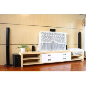 Different Kinds Of Particle Board TV Stand Melamine Paper Coated Panels 16mm