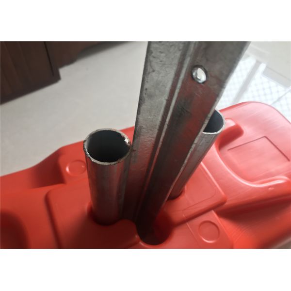 Hot Dipped Galvanized Star Picket For Temporary Fencing Panels 2.04kg per meter