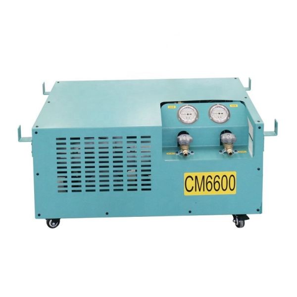 HVAC Chiller Refrigerant Recovery Charging Machine 2HP Air Conditioning Filling