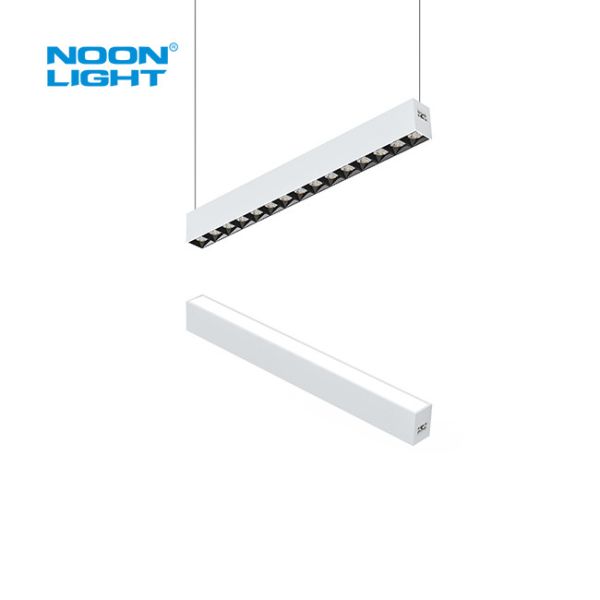 Warehouse High CRI LED Trunking Linear Luminaires with 30° Beam Angle and 50 000