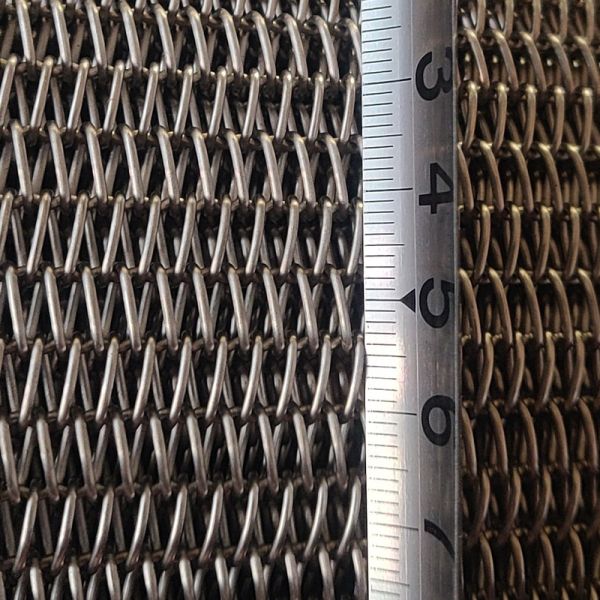 Food Grade 304 316L 201 Stainless Steel Chain Link Spiral Wire Mesh Conveyor Belt