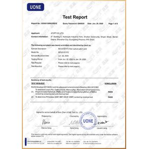 JFOPT CO.,LTD. Certifications