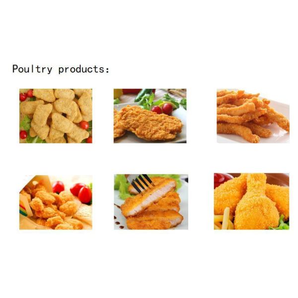 Meat Grinder Used in Customized Chicken Nuggets Processing Line for Food Industry