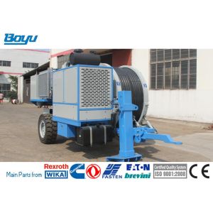 China Hydraulic Cable Tensioner For Transmission Line Diesel 77kw(103hp) Water Cooling System on sale