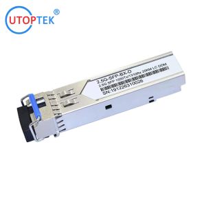 2.5Gb/s SFP Bidi LC 60km 1310/1550nm optical fiber Transceiver Module DDM for