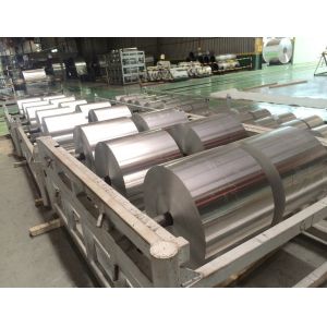 8000 Series Alloy Aluminum Foil Coil Jumbo Manbig Roll For Tray Container