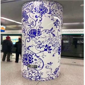 China Customized Modern Design Column Aluminum Veneer Aluminium Roofing Sheet 3mm on sale