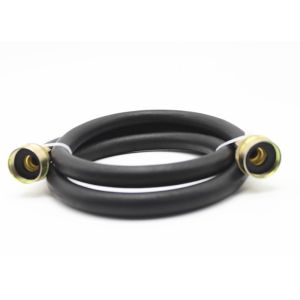 10 Bar 3/8" Inch 1.5M Black Washing Machine Inlet Hoses Assembly