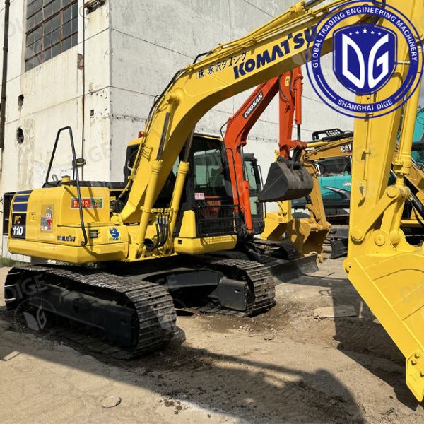 Quality Advanced manufacturing USED PC110 excavator with High-performance hydraulic system wholesale