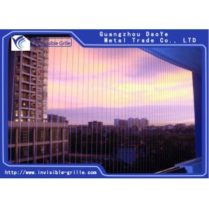 Install Fixed Frame Aluminum and Stainless Steel Wire for Window Invisible