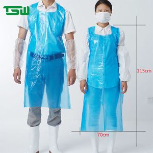 Disposable HDPE LDPE Waterproof Plastic Apron disposable plastic aprons