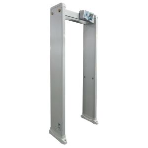 Touchless Walk Through Metal Detector Door Gate Temperature Measurement