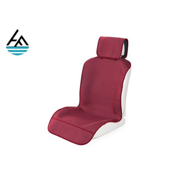 Quality Red SBR Fitted Neoprene Jeep Seat Covers Digital Printing Technology wholesale