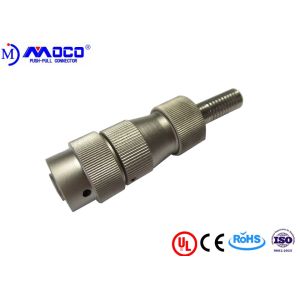 1T 5 Pin Bayonet Mil Spec Circular Connectors With Spring Tail PBT Insulator