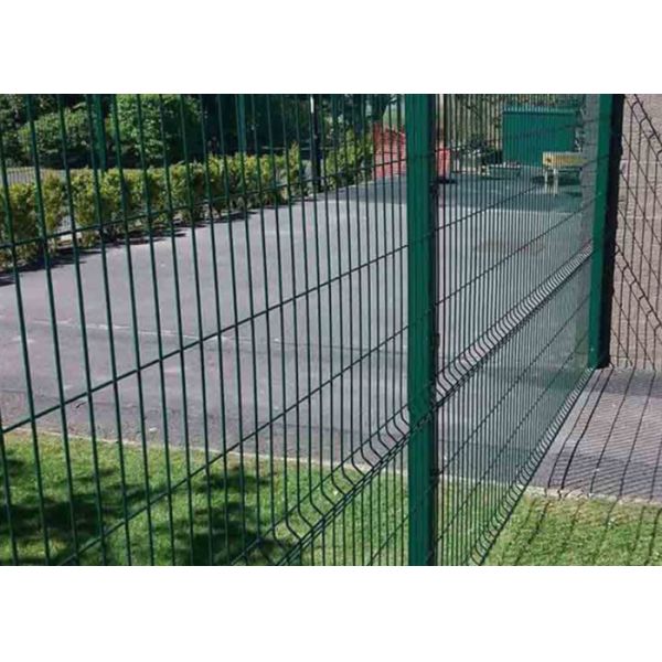 Quality 1.8*3.0m Galvanized 3D Bending Fence Panels 2Inch By 4Inch For Land wholesale
