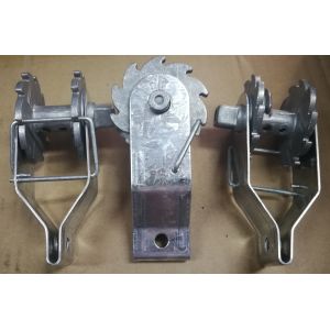 Galvanised Frame In line Electric Fence Strainers