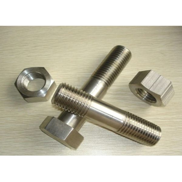 Hastelloy C276 Hex Head Bolt With Full Thread Partial Thread DIN 933 / DIN 931