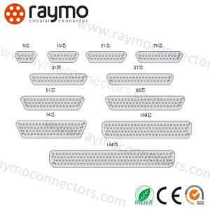 High Performance J30J Miniature Rectangular Electronic Connector