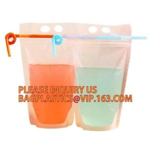Biodegradable Liquid Packaging Leakage Proof Pouch Custom Printed Stand Up