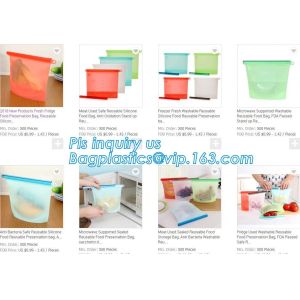 Reusable Leakproof Zipper Preservation Airtight sandwich k Cooking Fresh Zip