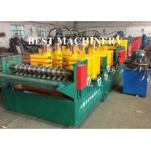 Quick Change Size Ladder Type Cable Tray Forming Machine Punching Holes