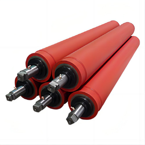 Quality BOPA Polyfim Industrial Rubber Roller MDO Heated Nip Rollers wholesale