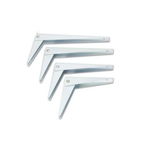 L Shape Foldable Triangle Wall Shelf / Cold Rolled Steel Triangle Wall Bracket 8