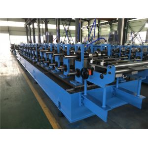 Gcr15 Roller Material Top Hat Roll Forming Machine with 40Cr Shaft / Protect
