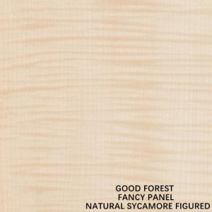 Faced Natural Sycamore Figured Quarter Wood Veneer Fancy Mdf/Particle Board 5/9