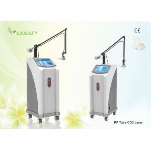China 0.1mm Spot size Skin tightening CO2 Fractional Laser Machine 1 - 100 ms Pulse width on sale