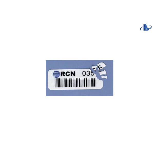 Quality Eggshell Sticker Graffiti Vinyl Destructible Security Label wholesale