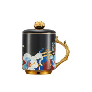 Ready To Ship In Stock Microwave Safe Heat Resistant Round Magic Mug Customised