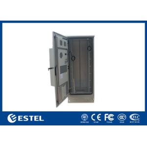 32U 19 Inch Outdoor Telecom Cabinet With Air Conditioning Cooling