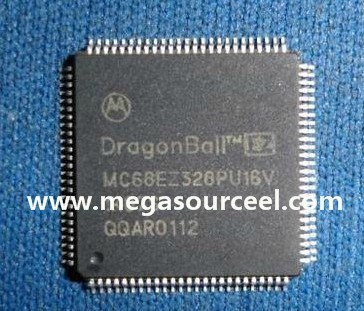 Integrated Circuit Chip Integrated Portable System Processor MC68EZ328PU16V