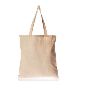 Standard Size Cotton Canvas Bag Practical With Long Shoulder Belt