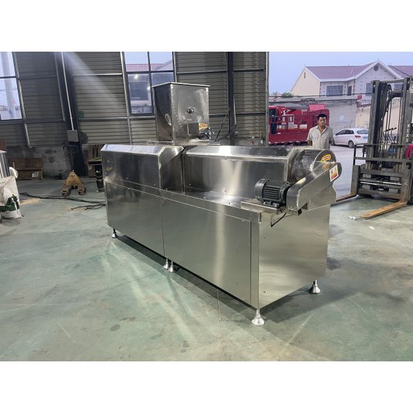 Aquatic Fish Feed Maker Machine 160KW Dog Cat Food Making Machine Twin Screw