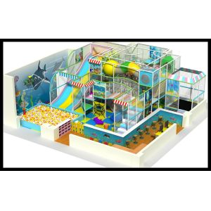 Kid's Zone Indoor Soft Playground Equipment Kids Rope Course Advanture Customize