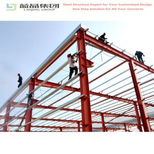 Multi-use prefabricated customized green light steel structure building workshop