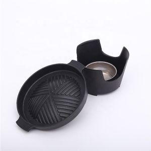 Aluminum Rectangular Flat Fry Reversible Roasting BBQ Grill Griddle