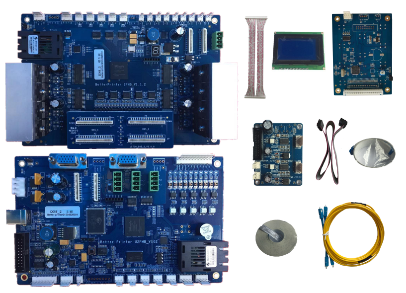DX5 Double Head Inkjet Printer Board USB2.0 For Photo Printer Spurt Draws Printer