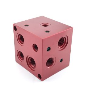 Customized High Pressure Aluminum Valve Hydraulic Manifold Block with Custom