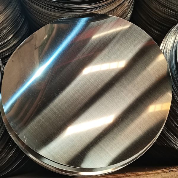 Chinese supplier BA Surface Stainless Round Metal Circles , Steel Circle Sheet Metal 201 J1 J2 J3 J4 Grade