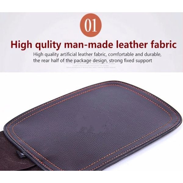 Black Color Lower Back Support Brace For Waist And Back Protection