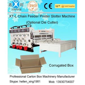 High Speed Auto Carton Making Machine With 15T Pneumatic Locking Printing Press Rollers