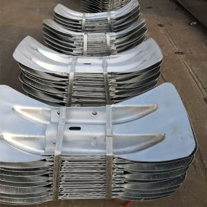 Customized Hot Dip Galvanized Guardrail End Wings Fishtail End for Road Traffic