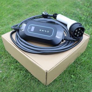 3.5kw Level 2 EV Portable Charger Plug Charge Start-up 16A Output Current for