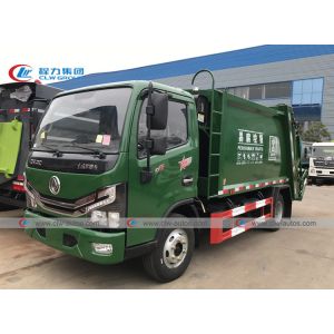 Dongfeng 4x2 8CBM Diesel Engine Sanitation Vehicle