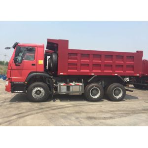 China 40 Tons Euro II Tipper Dump Truck 10 - 25CBM Diesel Engine Low Fuel Consumption on sale